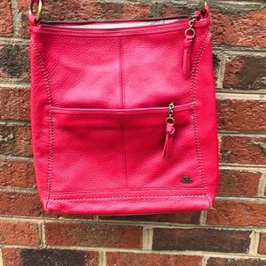 the Sak - Red Leather Crossbody